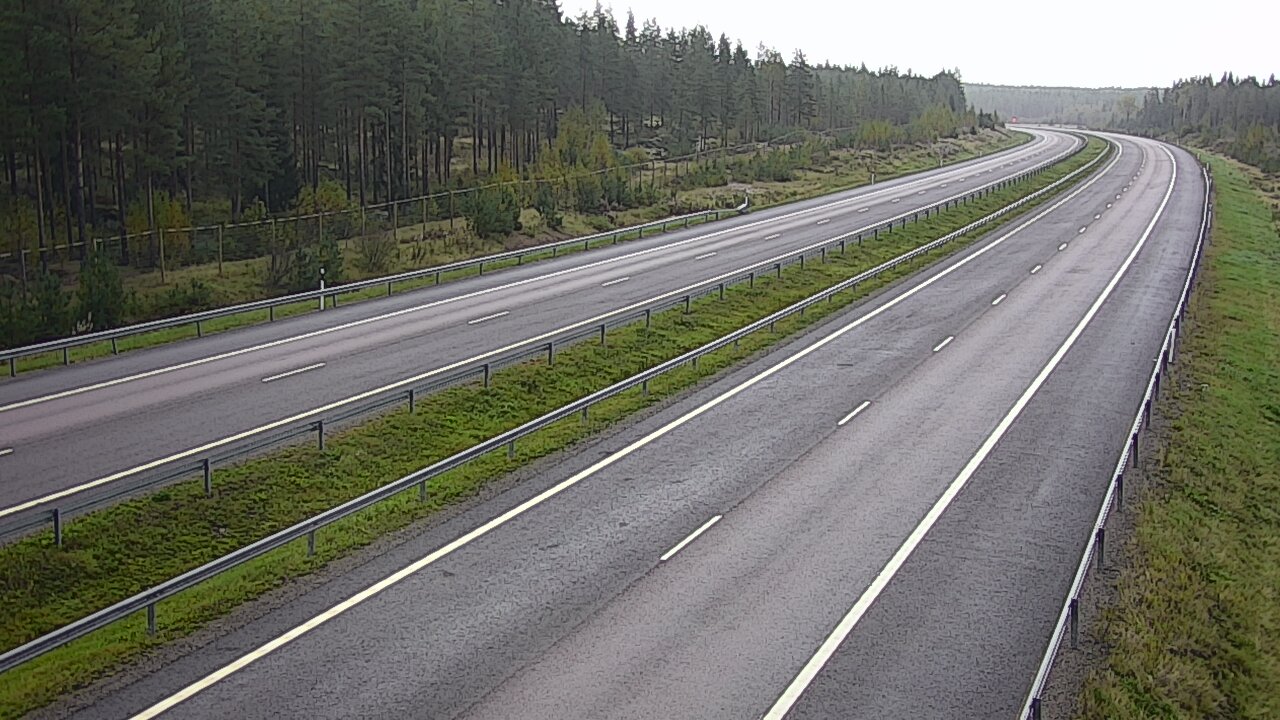 Weather Camera Image Väg 7 Vederlax, Vaalimaan tunneli, väst, Virolahti, Kymenlaakso