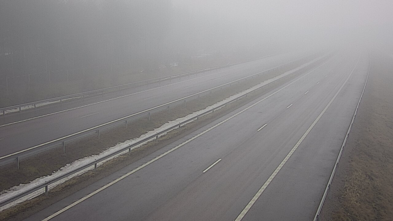 Weather Camera Image Road 7 Virolahti, Vaalimaa tunneli west, Virolahti, Kymenlaakso