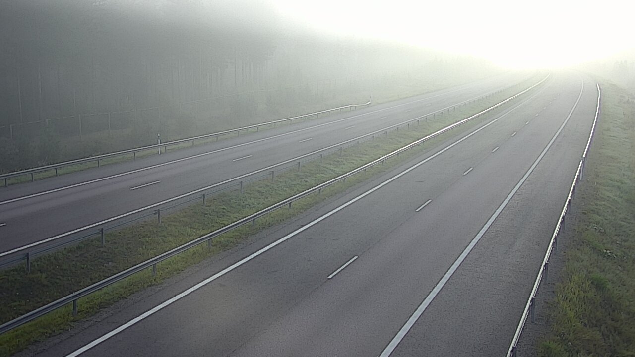 Weather Camera Image Road 7 Virolahti, Vaalimaa tunneli west, Virolahti, Kymenlaakso