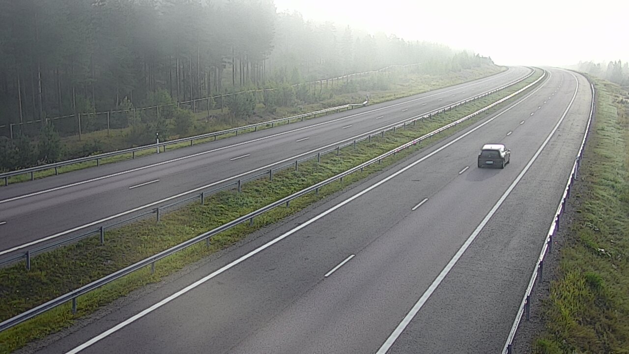 Weather Camera Image Road 7 Virolahti, Vaalimaa tunneli west, Virolahti, Kymenlaakso