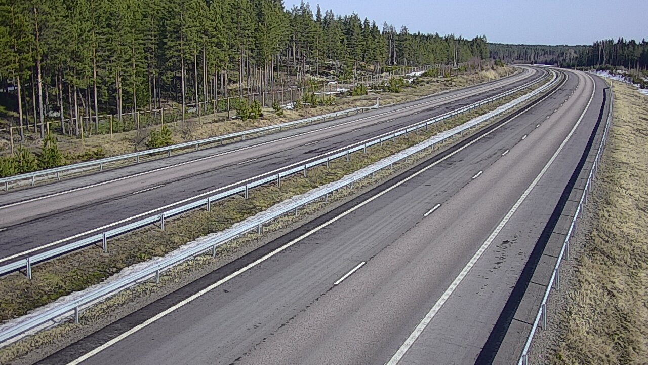 Weather Camera Image Road 7 Virolahti, Vaalimaa tunneli west, Virolahti, Kymenlaakso