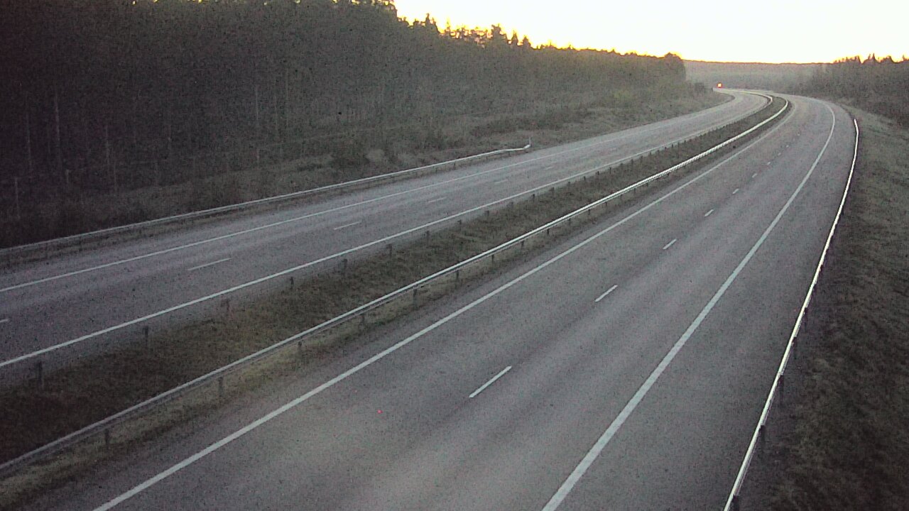 Weather Camera Image Road 7 Virolahti, Vaalimaa tunneli west, Virolahti, Kymenlaakso