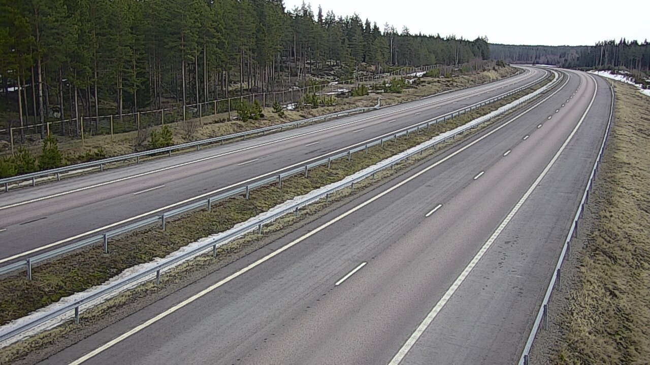 Weather Camera Image Road 7 Virolahti, Vaalimaa tunneli west, Virolahti, Kymenlaakso