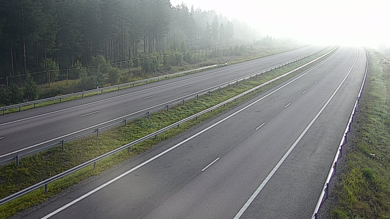 Weather Camera Image Road 7 Virolahti, Vaalimaa tunneli west, Virolahti, Kymenlaakso