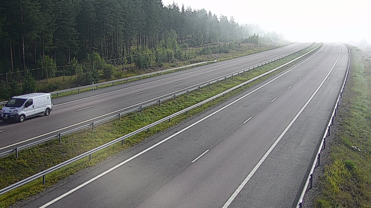 Weather Camera Image Road 7 Virolahti, Vaalimaa tunneli west, Virolahti, Kymenlaakso