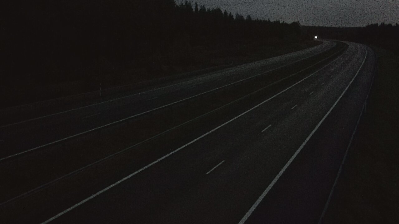 Weather Camera Image Väg 7 Vederlax, Vaalimaan tunneli, väst, Virolahti, Kymenlaakso