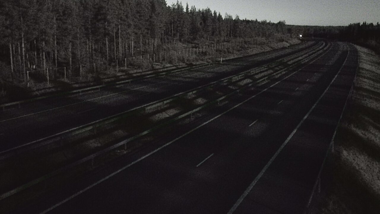 Weather Camera Image Road 7 Virolahti, Vaalimaa tunneli west, Virolahti, Kymenlaakso