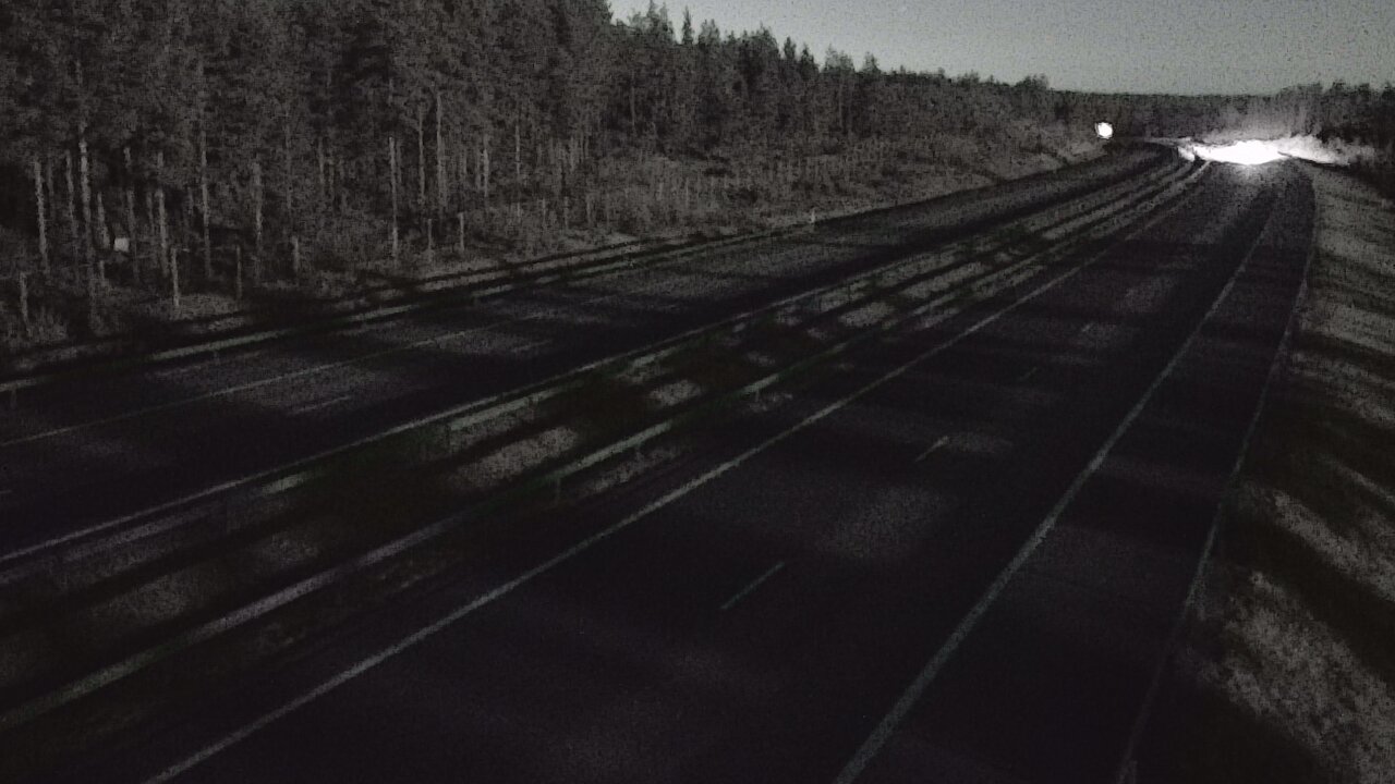 Weather Camera Image Road 7 Virolahti, Vaalimaa tunneli west, Virolahti, Kymenlaakso