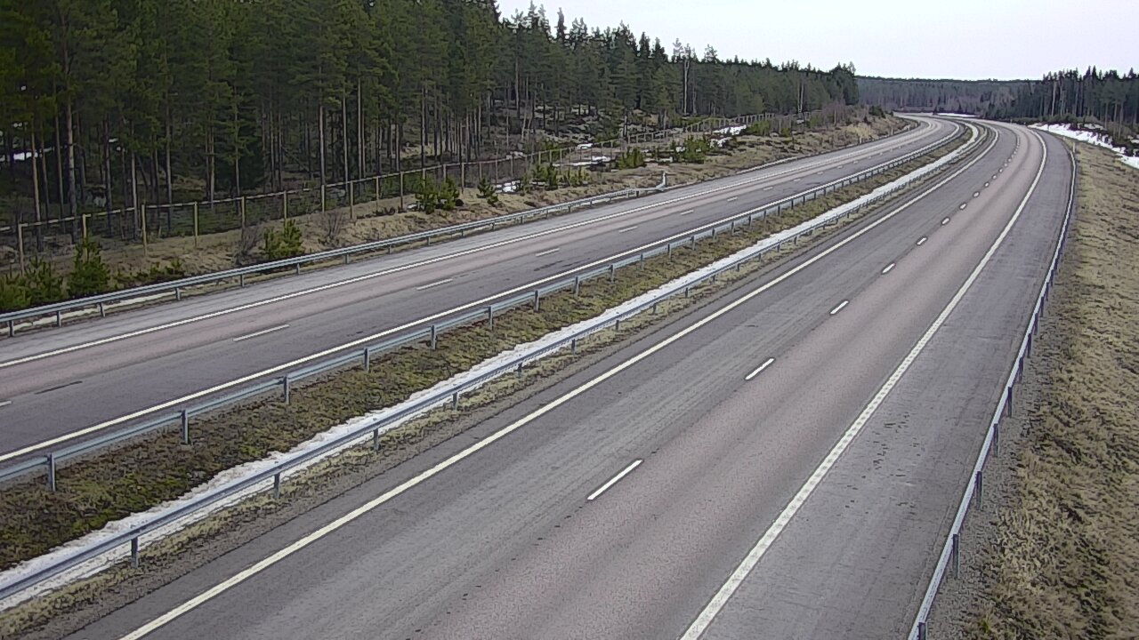 Weather Camera Image Road 7 Virolahti, Vaalimaa tunneli west, Virolahti, Kymenlaakso