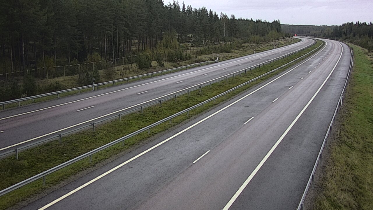 Weather Camera Image Väg 7 Vederlax, Vaalimaan tunneli, väst, Virolahti, Kymenlaakso