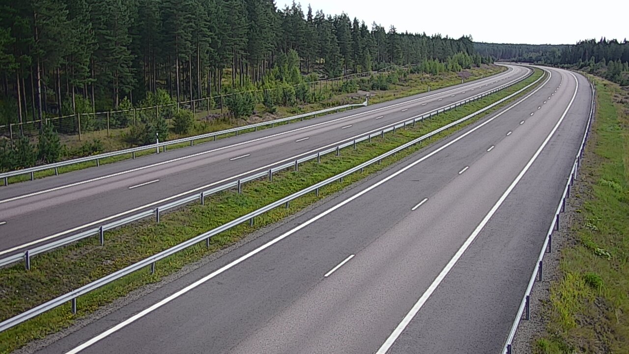 Weather Camera Image Road 7 Virolahti, Vaalimaa tunneli west, Virolahti, Kymenlaakso