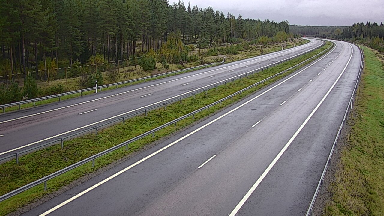 Weather Camera Image Väg 7 Vederlax, Vaalimaan tunneli, väst, Virolahti, Kymenlaakso