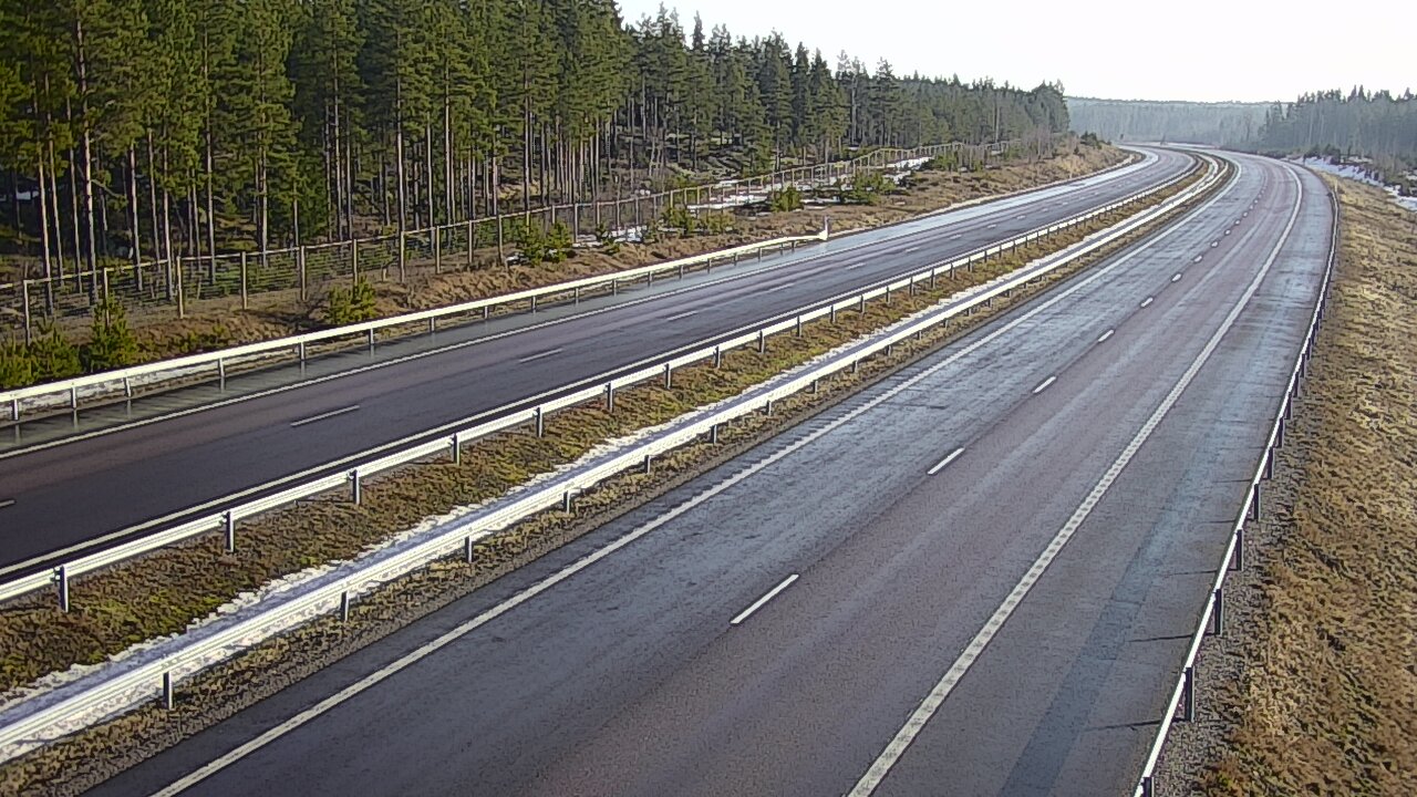 Weather Camera Image Road 7 Virolahti, Vaalimaa tunneli west, Virolahti, Kymenlaakso