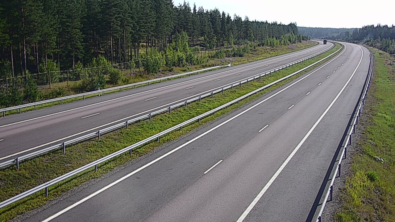 Weather Camera Image Road 7 Virolahti, Vaalimaa tunneli west, Virolahti, Kymenlaakso