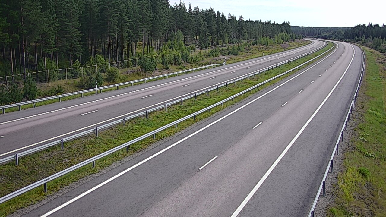 Weather Camera Image Road 7 Virolahti, Vaalimaa tunneli west, Virolahti, Kymenlaakso
