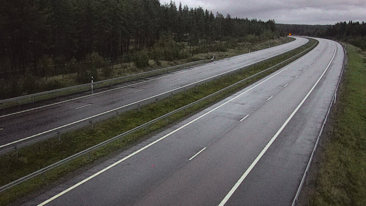 Weather Camera Image Väg 7 Vederlax, Vaalimaan tunneli, väst, Virolahti, Kymenlaakso