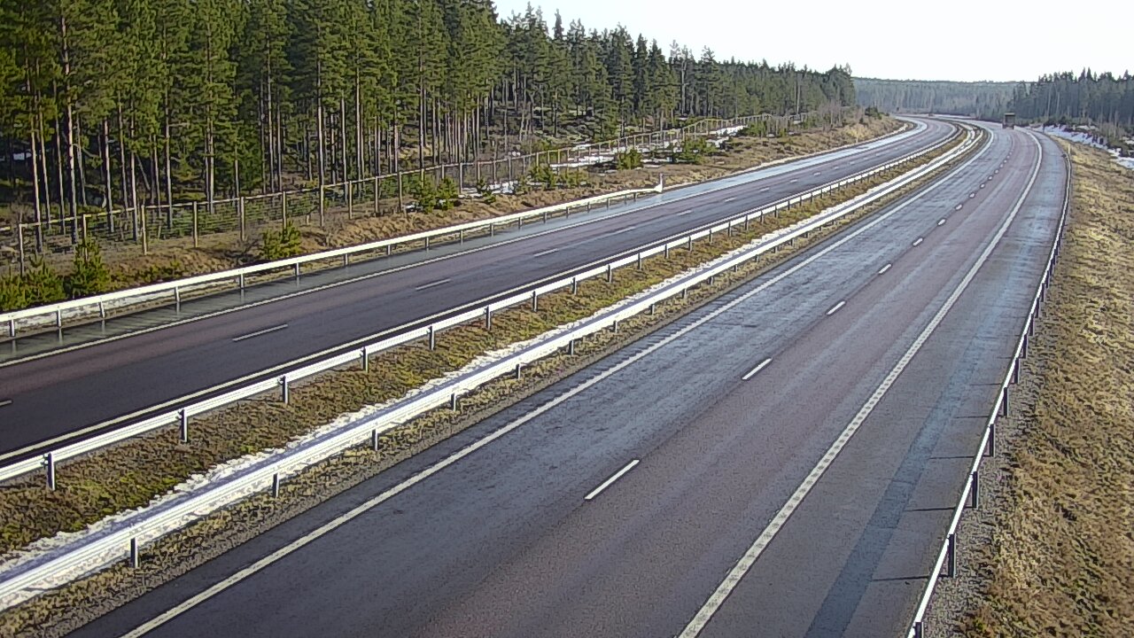 Weather Camera Image Road 7 Virolahti, Vaalimaa tunneli west, Virolahti, Kymenlaakso
