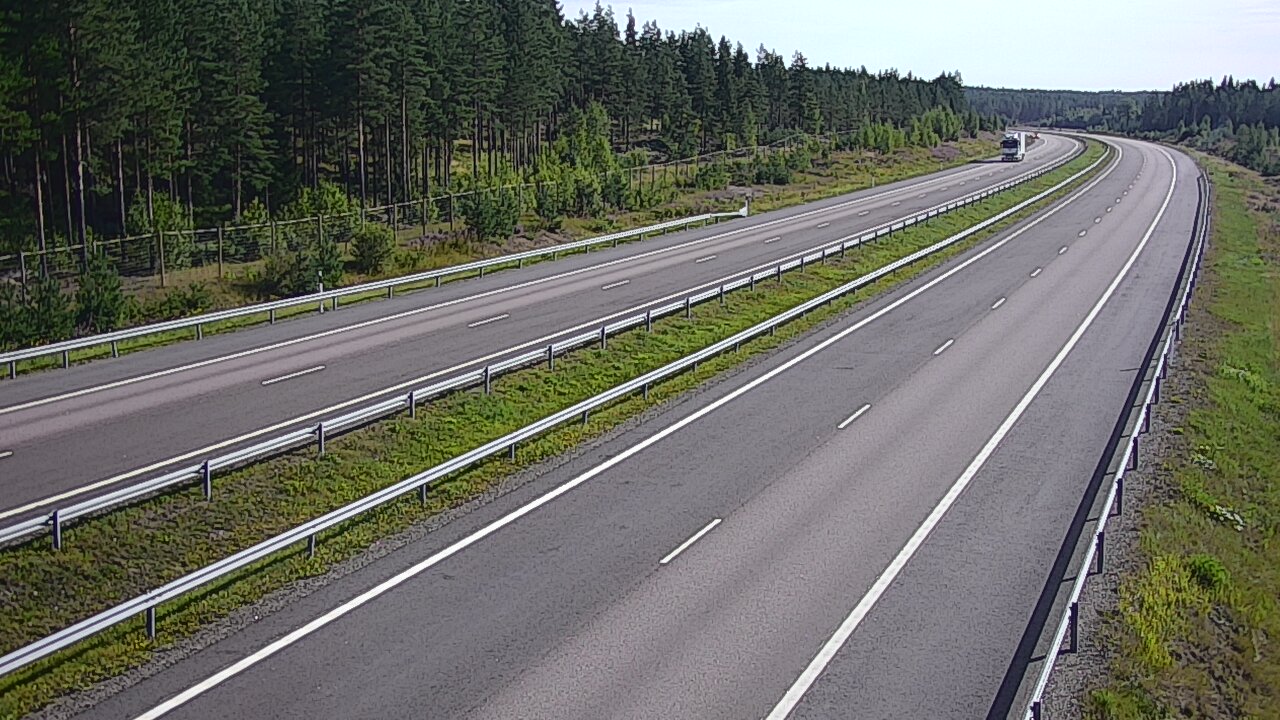 Weather Camera Image Road 7 Virolahti, Vaalimaa tunneli west, Virolahti, Kymenlaakso