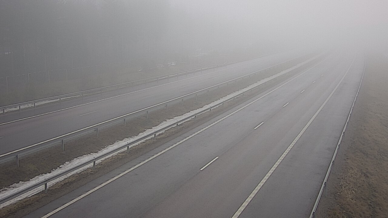 Weather Camera Image Road 7 Virolahti, Vaalimaa tunneli west, Virolahti, Kymenlaakso