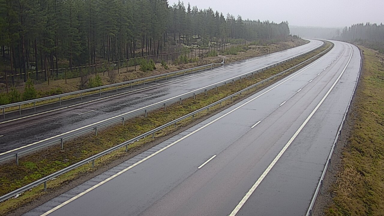 Weather Camera Image Väg 7 Vederlax, Vaalimaan tunneli, väst, Virolahti, Kymenlaakso