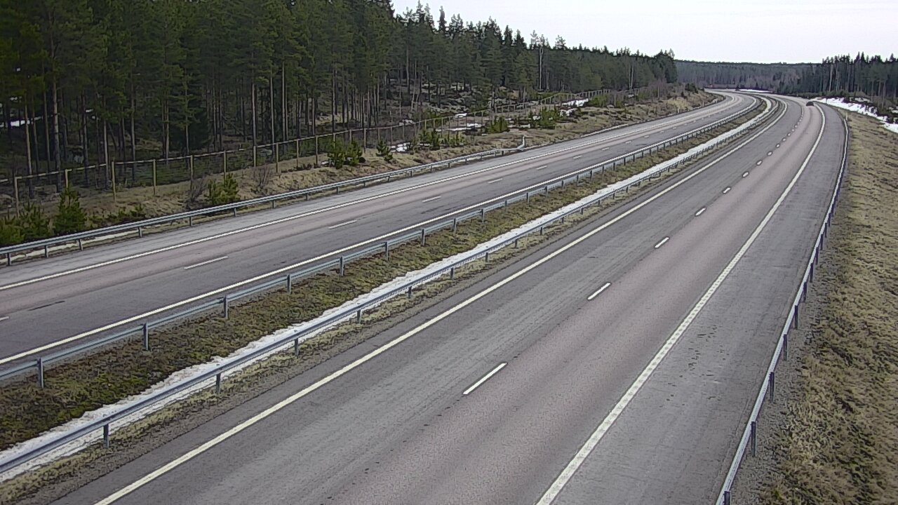 Weather Camera Image Road 7 Virolahti, Vaalimaa tunneli west, Virolahti, Kymenlaakso
