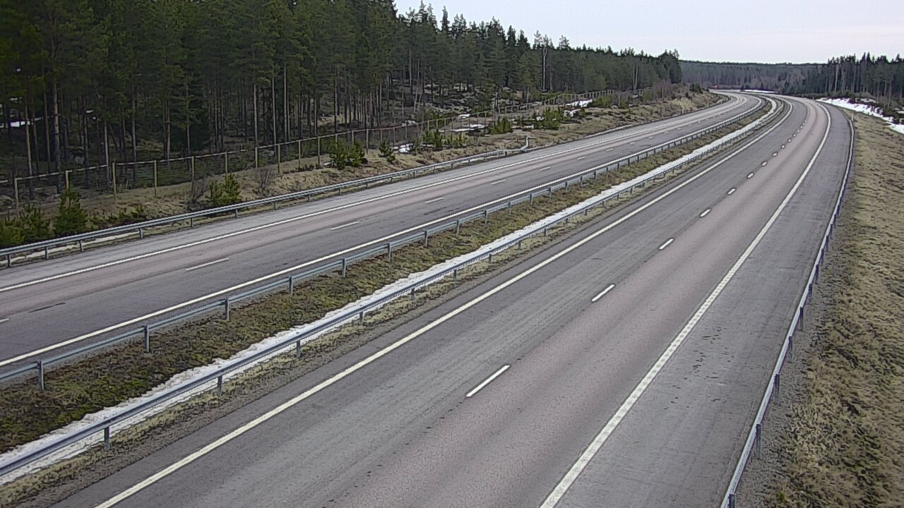 Weather Camera Image Road 7 Virolahti, Vaalimaa tunneli west, Virolahti, Kymenlaakso