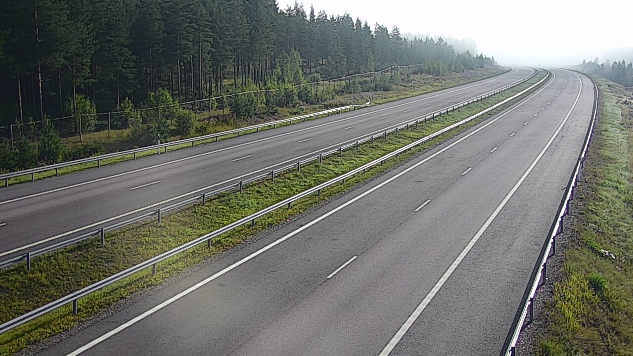 Weather Camera Image Road 7 Virolahti, Vaalimaa tunneli west, Virolahti, Kymenlaakso
