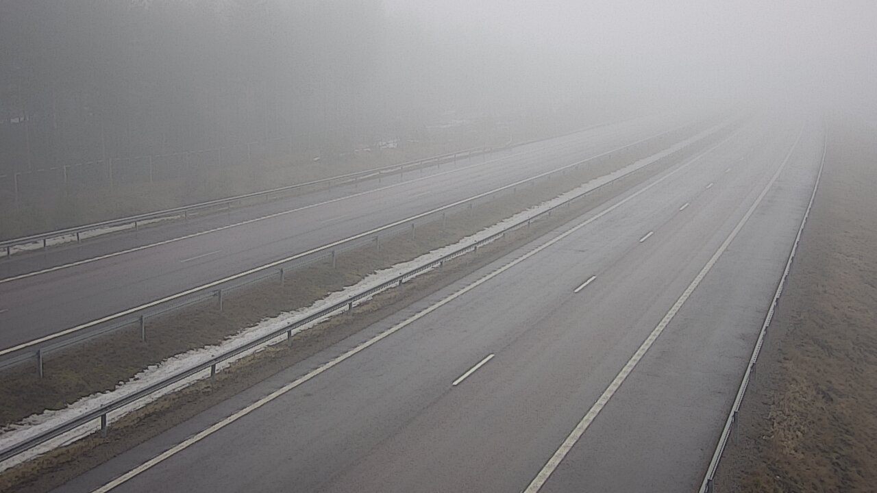 Weather Camera Image Road 7 Virolahti, Vaalimaa tunneli west, Virolahti, Kymenlaakso