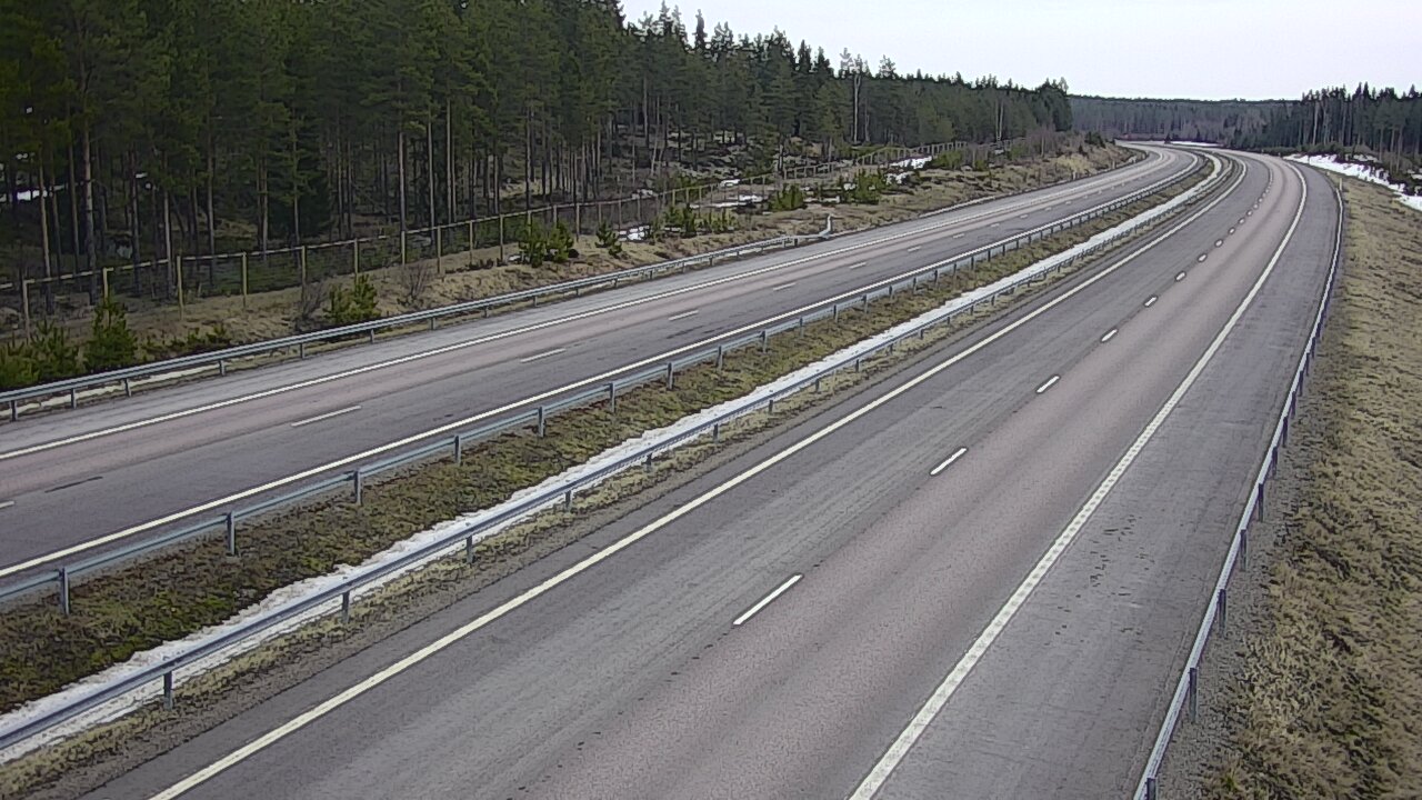 Weather Camera Image Road 7 Virolahti, Vaalimaa tunneli west, Virolahti, Kymenlaakso