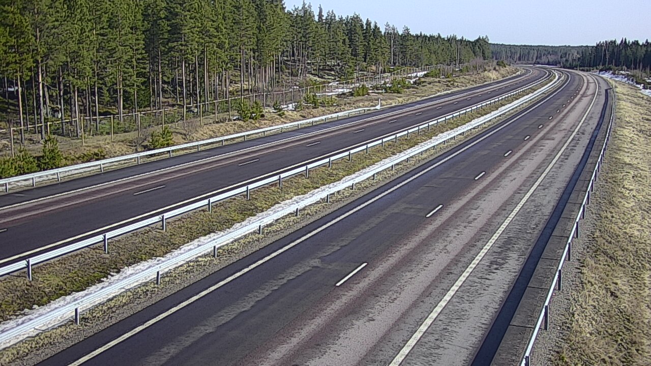 Weather Camera Image Road 7 Virolahti, Vaalimaa tunneli west, Virolahti, Kymenlaakso