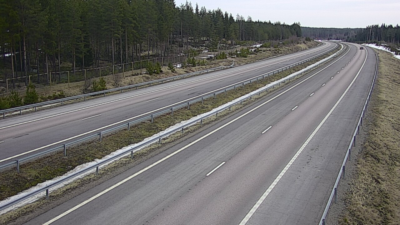 Weather Camera Image Road 7 Virolahti, Vaalimaa tunneli west, Virolahti, Kymenlaakso