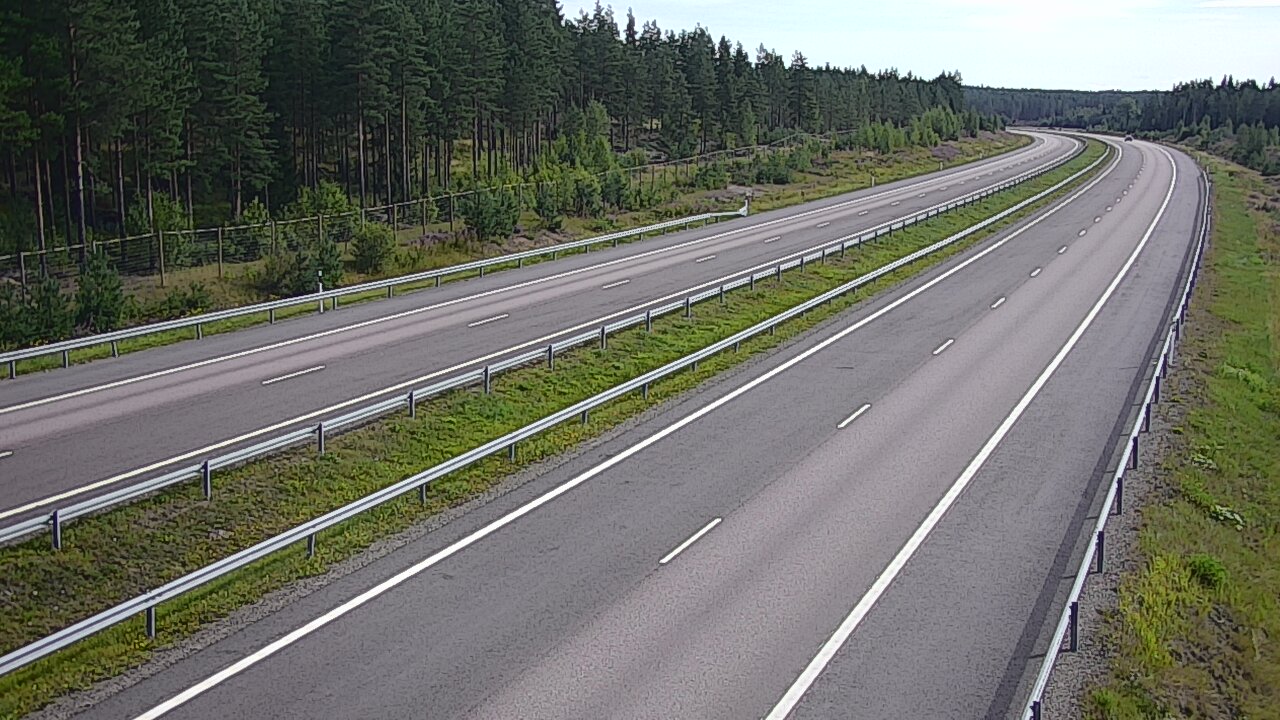 Weather Camera Image Road 7 Virolahti, Vaalimaa tunneli west, Virolahti, Kymenlaakso