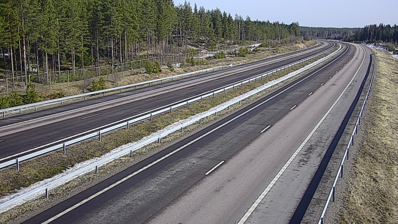 Weather Camera Image Road 7 Virolahti, Vaalimaa tunneli west, Virolahti, Kymenlaakso