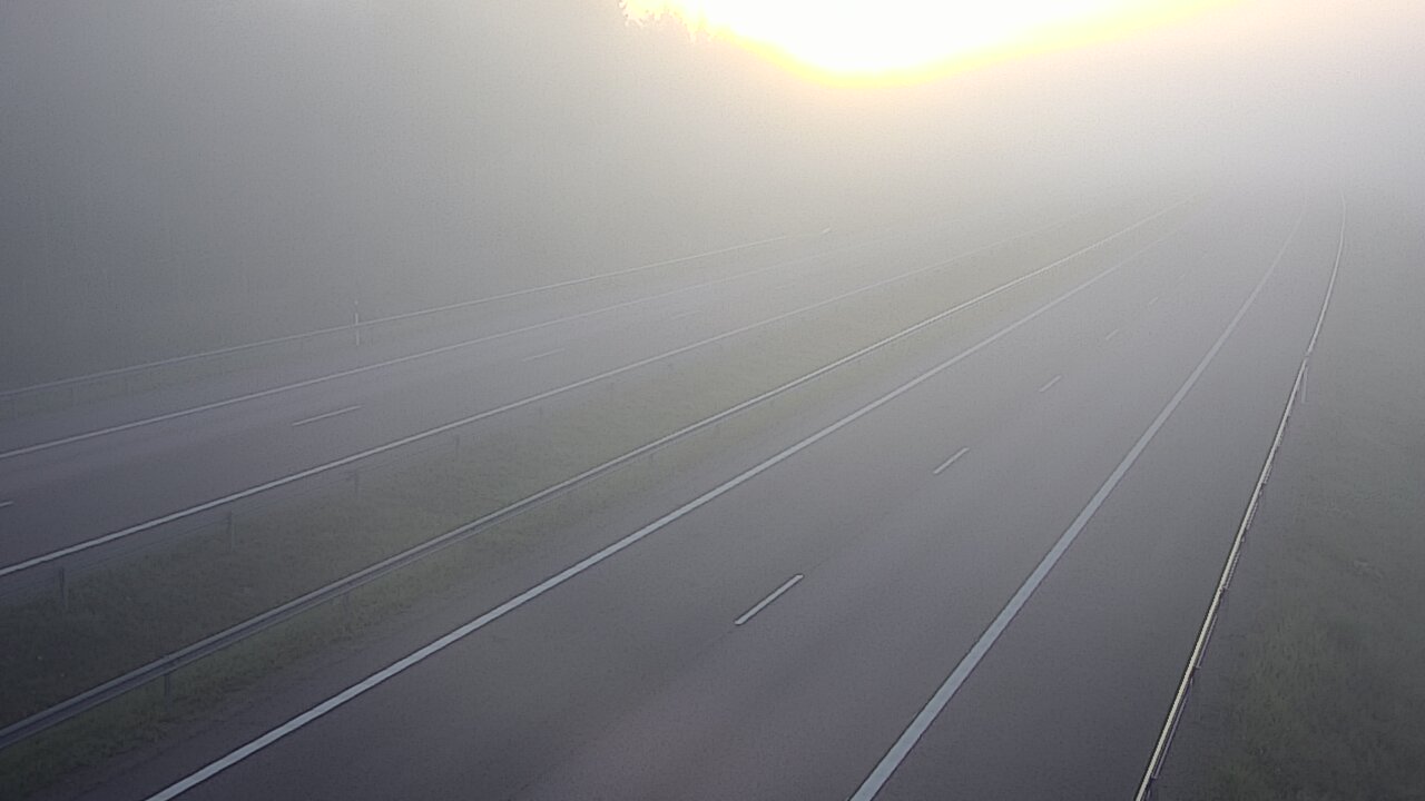 Weather Camera Image Road 7 Virolahti, Vaalimaa tunneli west, Virolahti, Kymenlaakso