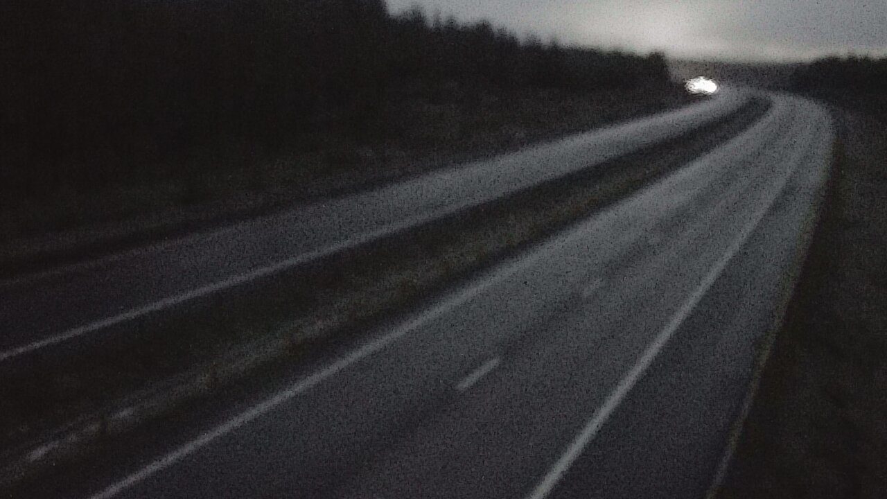 Weather Camera Image Väg 7 Vederlax, Vaalimaan tunneli, väst, Virolahti, Kymenlaakso