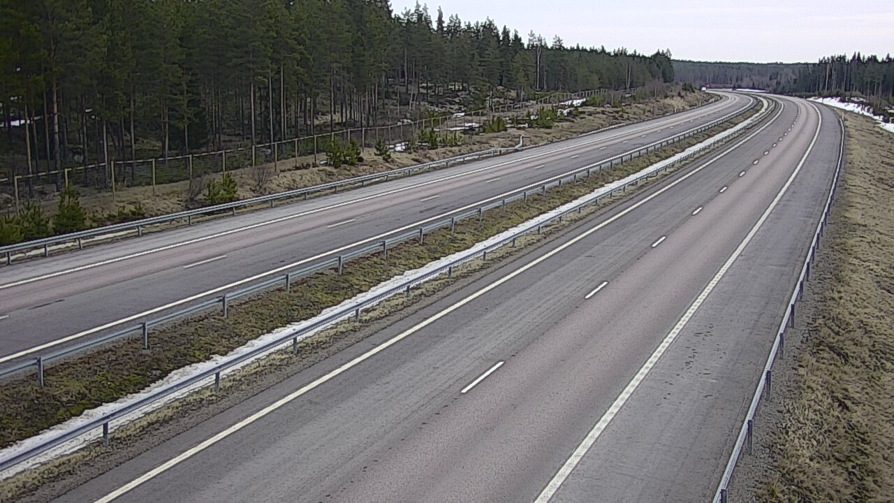 Weather Camera Image Road 7 Virolahti, Vaalimaa tunneli west, Virolahti, Kymenlaakso