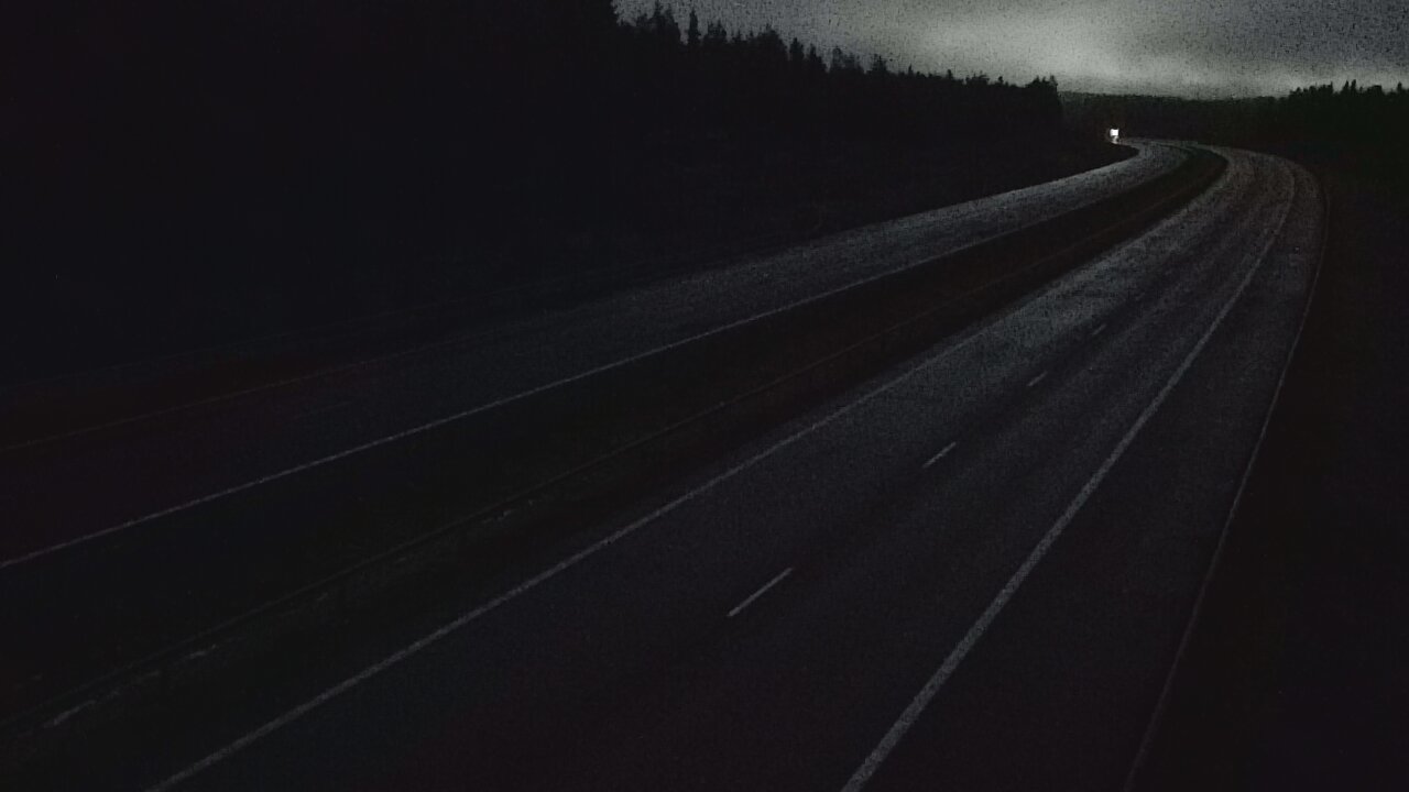 Weather Camera Image Väg 7 Vederlax, Vaalimaan tunneli, väst, Virolahti, Kymenlaakso