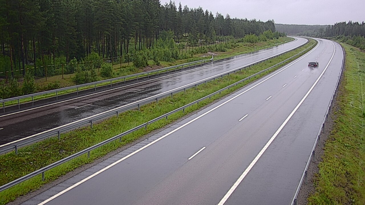 Weather Camera Image Road 7 Virolahti, Vaalimaa tunneli west, Virolahti, Kymenlaakso