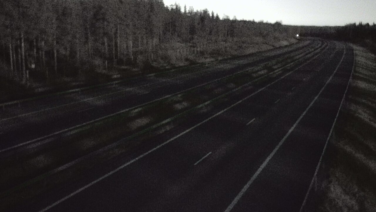 Weather Camera Image Road 7 Virolahti, Vaalimaa tunneli west, Virolahti, Kymenlaakso