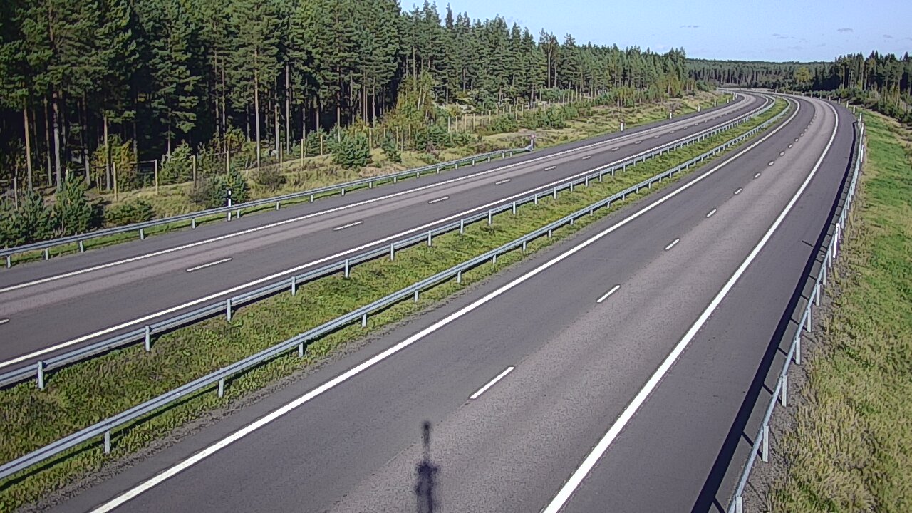 Weather Camera Image Road 7 Virolahti, Vaalimaa tunneli west, Virolahti, Kymenlaakso