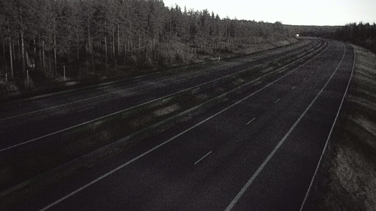 Weather Camera Image Road 7 Virolahti, Vaalimaa tunneli west, Virolahti, Kymenlaakso