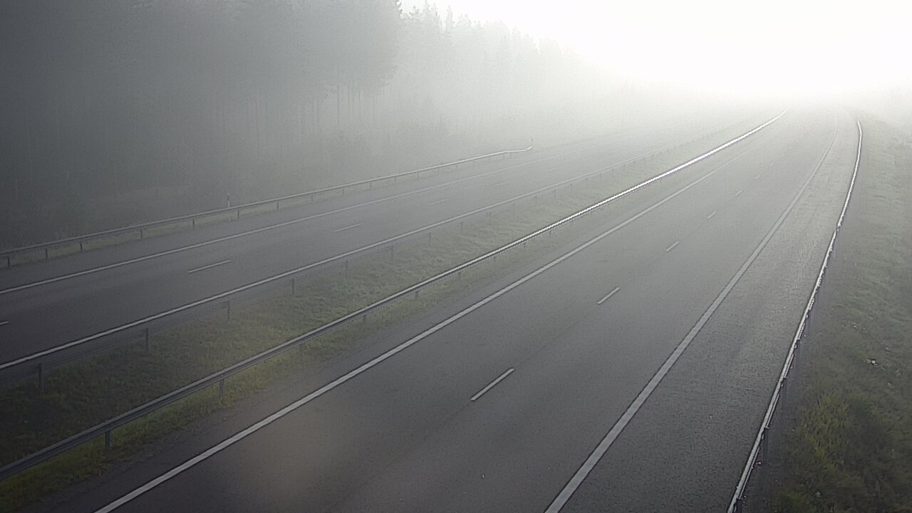 Weather Camera Image Road 7 Virolahti, Vaalimaa tunneli west, Virolahti, Kymenlaakso