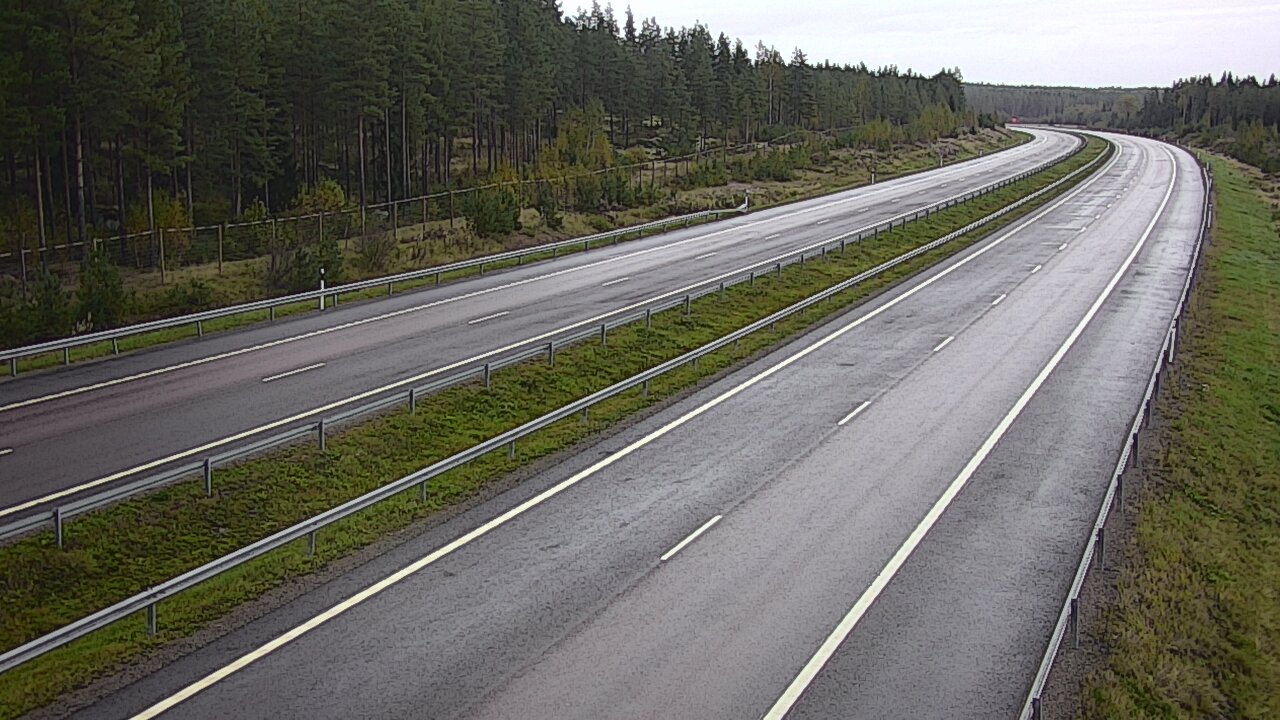 Weather Camera Image Väg 7 Vederlax, Vaalimaan tunneli, väst, Virolahti, Kymenlaakso