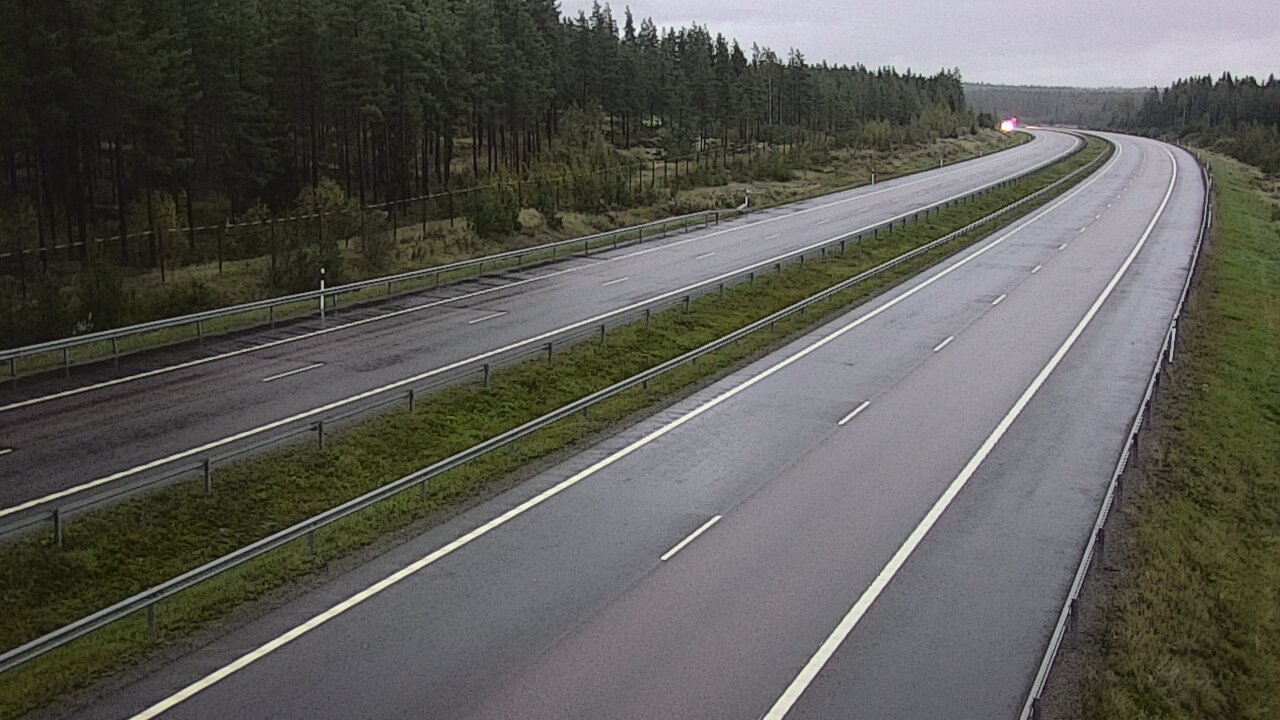 Weather Camera Image Väg 7 Vederlax, Vaalimaan tunneli, väst, Virolahti, Kymenlaakso