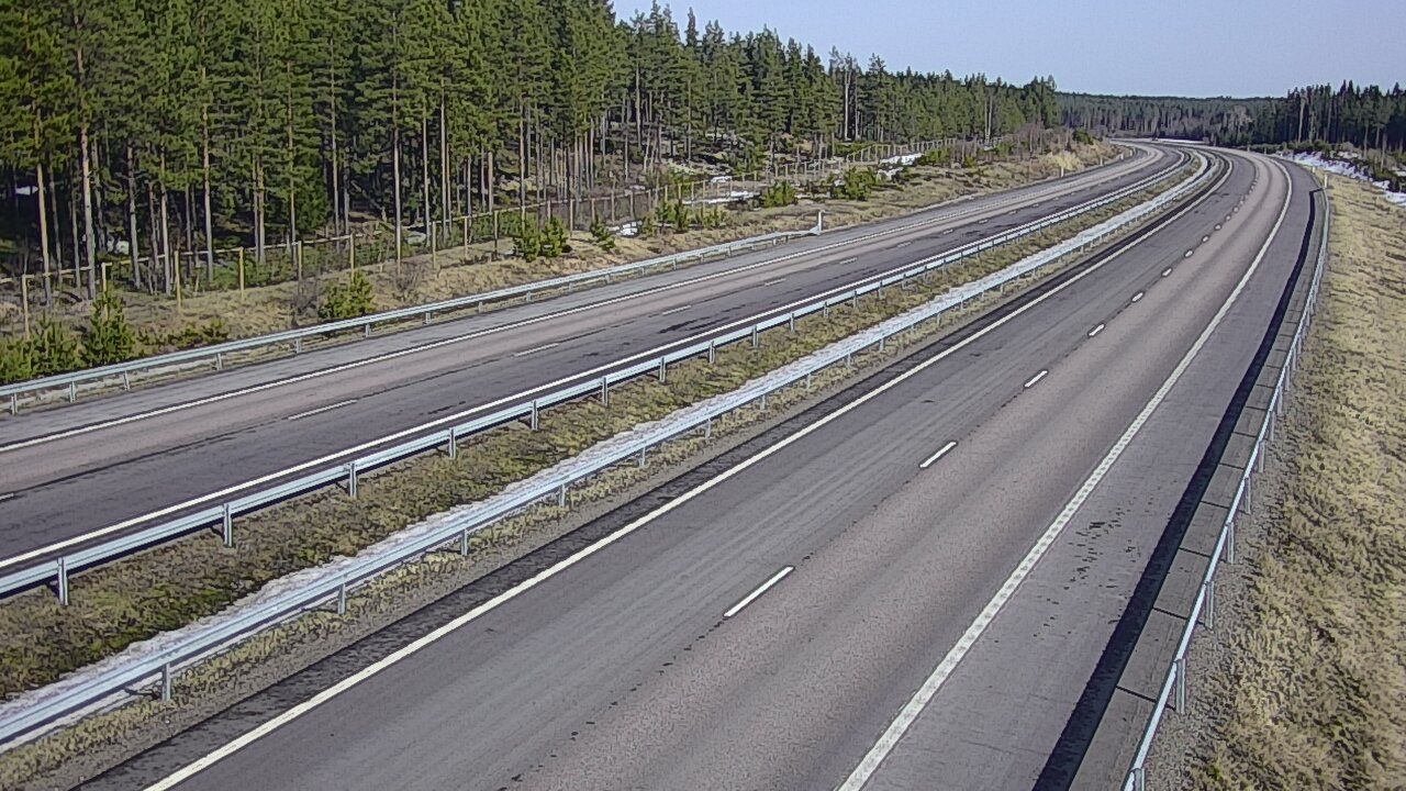 Weather Camera Image Road 7 Virolahti, Vaalimaa tunneli west, Virolahti, Kymenlaakso