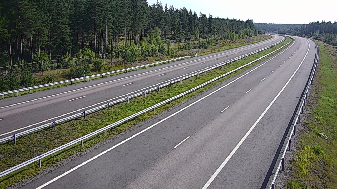 Weather Camera Image Road 7 Virolahti, Vaalimaa tunneli west, Virolahti, Kymenlaakso