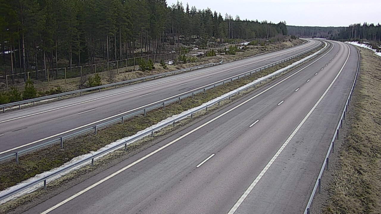 Weather Camera Image Road 7 Virolahti, Vaalimaa tunneli west, Virolahti, Kymenlaakso
