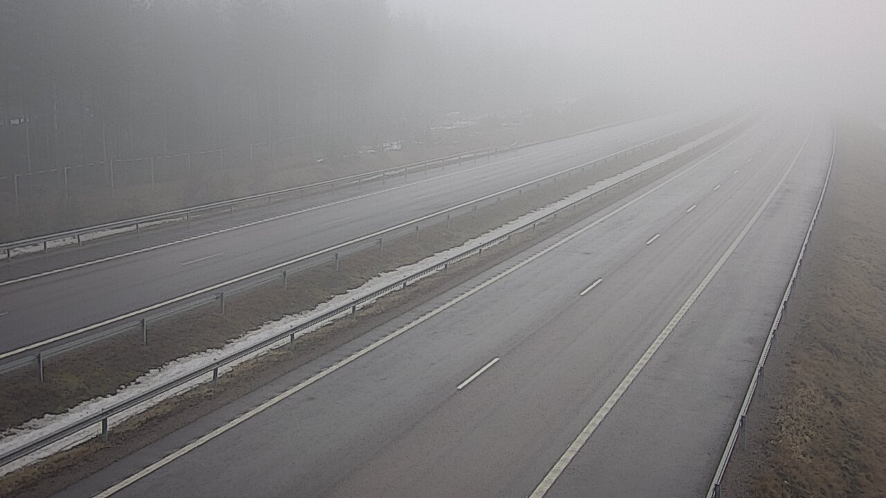 Weather Camera Image Road 7 Virolahti, Vaalimaa tunneli west, Virolahti, Kymenlaakso