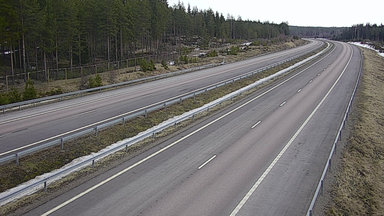Weather Camera Image Road 7 Virolahti, Vaalimaa tunneli west, Virolahti, Kymenlaakso