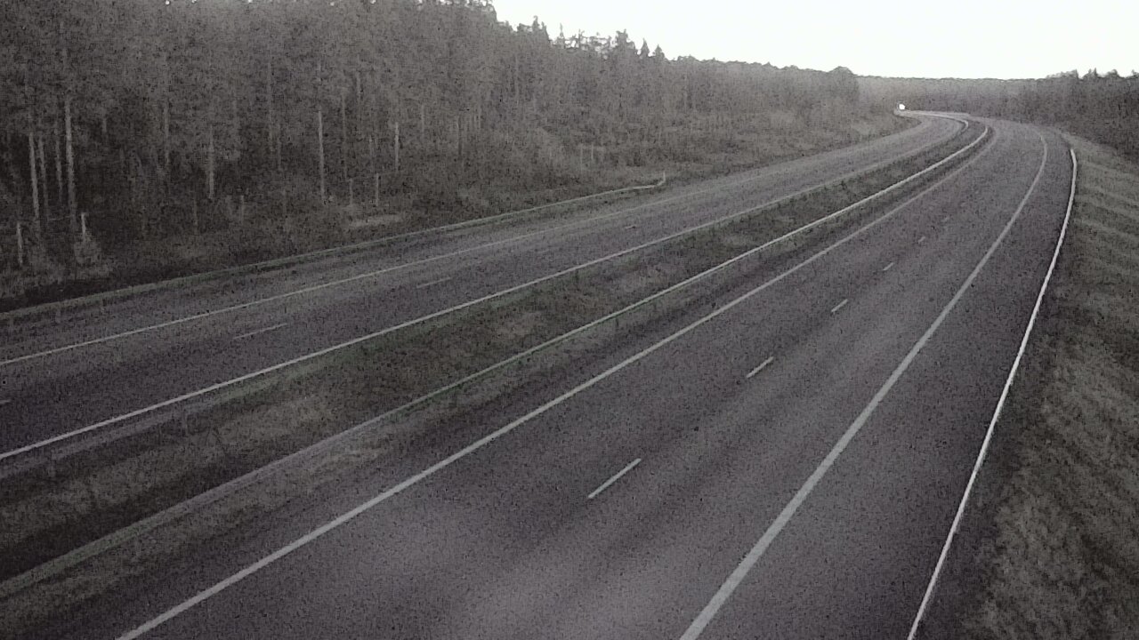 Weather Camera Image Road 7 Virolahti, Vaalimaa tunneli west, Virolahti, Kymenlaakso